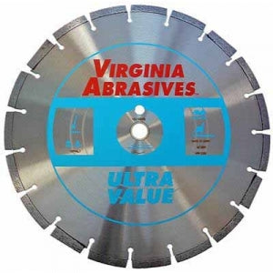Virgina Abrasives Diamond 14x.110x1-20mm Ultra Value High Speed Wet/Dry Asphalt